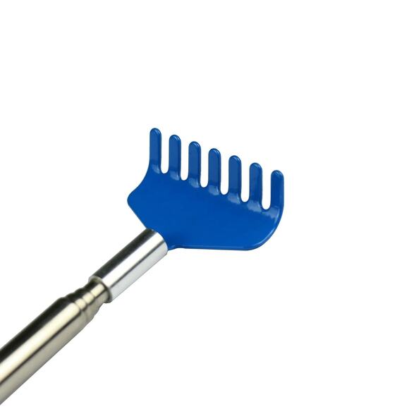 🔥Metal Stainless Steel Back Scratcher Telescopic Extendable 21" Itch Claw NWT💥 - Picture 3 of 5